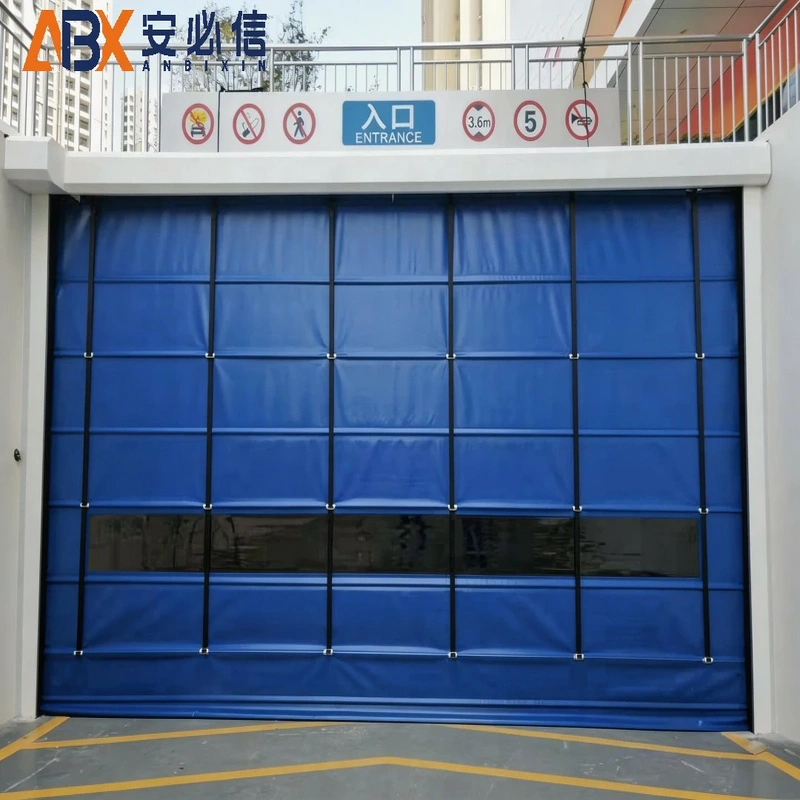马鞍山软帘堆积门